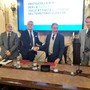 Da sinistra: Grassi, Crosetto, Savastano e Pastore