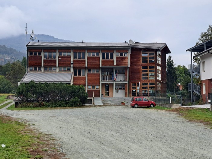 La  sede dell'Unione montana del Monviso a Paesana