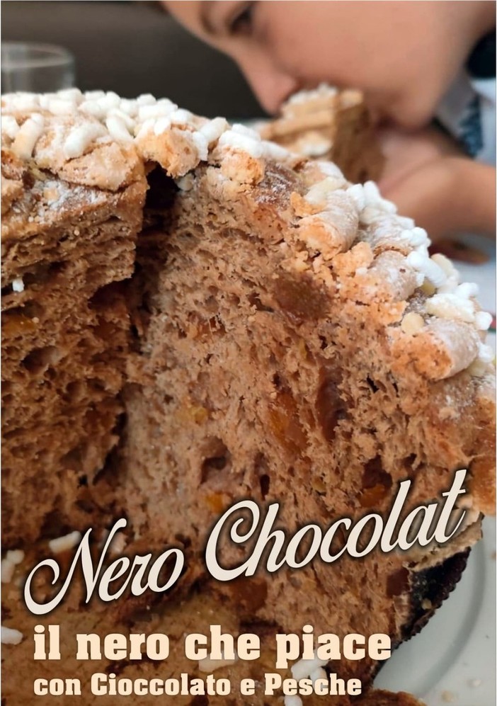 Nero Chocolat, il panettone di Ferragosto