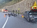 Due motociclisti feriti in un incidente sulla  Statale 21 a Pietraporzio