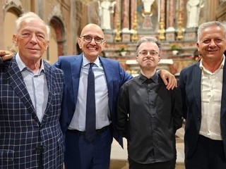 Mario Anselmo, Luigi Giachino, Andrea Bacchetti e Marco Margaria (credito Mauro Ravera)