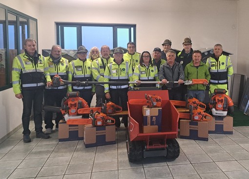 Protezione Civile ANA di Saluzzo, in arrivo il nuovo materiale