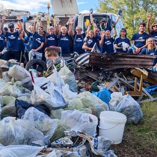 Il 2024 dei volontari Plastic Free: raccolti in Granda e in Piemonte 57 tonnellate di plastica e rifiuti