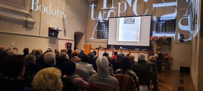 Sakuzzo: la presentazione del libro &quot;Bodoni tipografo d'Europa&quot; di Giancarla Bertero al Monastero della Stella