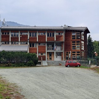 La  sede dell'Unione montana del Monviso a Paesana