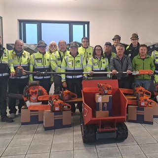 Protezione Civile ANA di Saluzzo, in arrivo il nuovo materiale