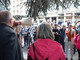 La manifestazione in piazza Europa - Foto: Simone Giraudi