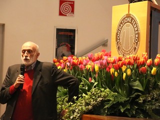 L'intervento di Carlo Petrini (Foto Silvia Muratore)