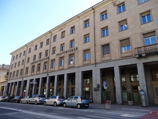 Il palazzo della Provincia di Cuneo