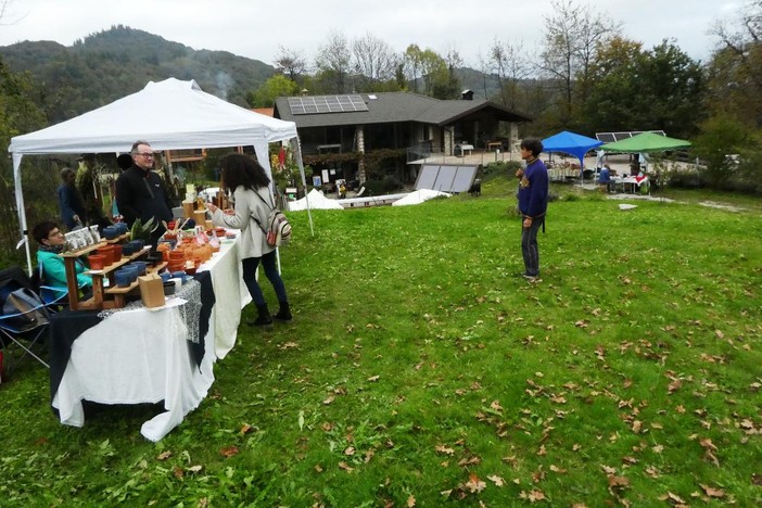 Uno degli stand presenti