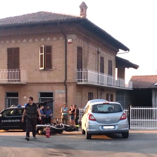 Priocca, ennesimo incidente all’incrocio tra via Pirio e la provinciale per San Damiano d'Asti [FOTO]