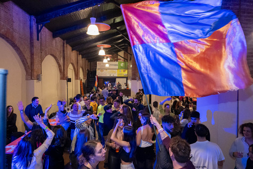 Una momento della serata finale del Palio dei Borghi