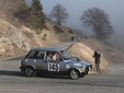 Autobianchi A112 Abarth dei saluzzesi  Enrico e Carlo Merenda  alla ventisettesima edizione del rally di Montecarlo historique