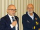 Il socio Lions Roberto Cagnazzo con il presidente Armando Verrua (Foto: Giacomo Berrino)