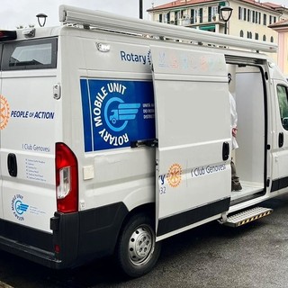 Nel cuneese il camper attrezzato del Rotary Club per la giornata della prevenzione