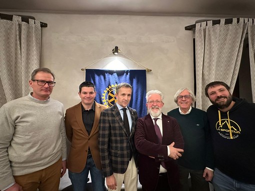 In foto da sinistra Davide Garzino,  Riccardo Depetris , Silvio Tavella, Marco Piccat,   Bruno Bossa e Francesco Bossa