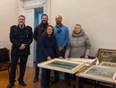 Cuneo, la Polizia locale recupera otto opere d'arte di proprietà del Comune