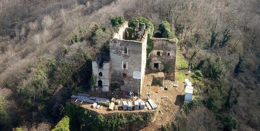 Aperto il cantiere per la messa in sicurezza del castello di Rossana