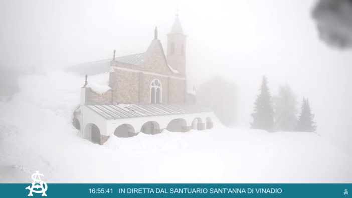 Neve al suolo fino a 100 centimetri sulle cime della Granda. Da domani torna il sereno