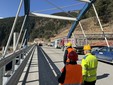 Il sopralluogo al tunnel di Tenda