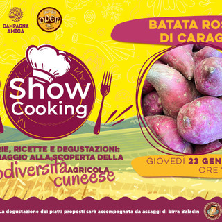 Alla scoperta della &quot;batata&quot; con lo show cooking di Coldiretti Cuneo e Open Baladin