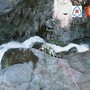 Le immagini fornite dal Soccorso Alpino sono relative all'intervento nell'Orrido di Caprie