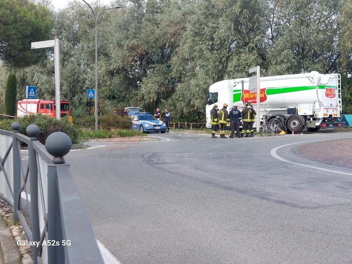 L'incidente poco prima delle 9 di questa mattina