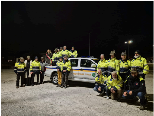 Nuovo mezzo per il gruppo di Protezione Civile Alpini di Caraglio e Valle Grana