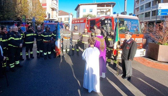 Festa di Santa Barbara a Savigliano: i Vigili del Fuoco volontari celebrano la loro patrona