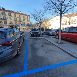 I parcheggi blu Gestopark a Saluzzo