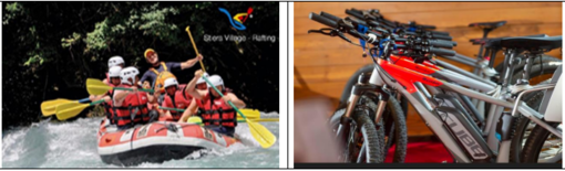 Allo Stura River Village un'Offerta Imperdibile: Rafting + E-Bike