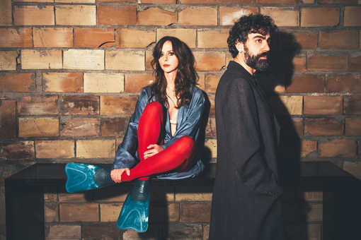 Caterina Guzzanti e Federico Vigorito in “Secondo lei”  - foto Francesca Lucidi