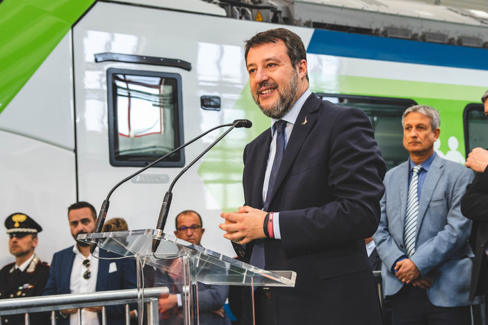 Il ministro Matteo Salvini - foto di repertorio