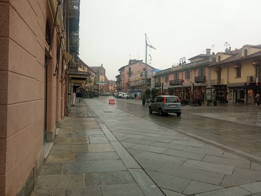 Corso Italia a Saluzzo