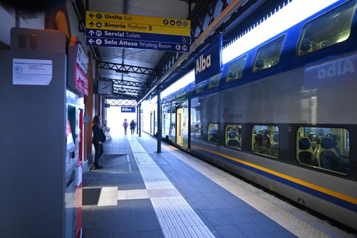 La stazione ferroviaria di Alba