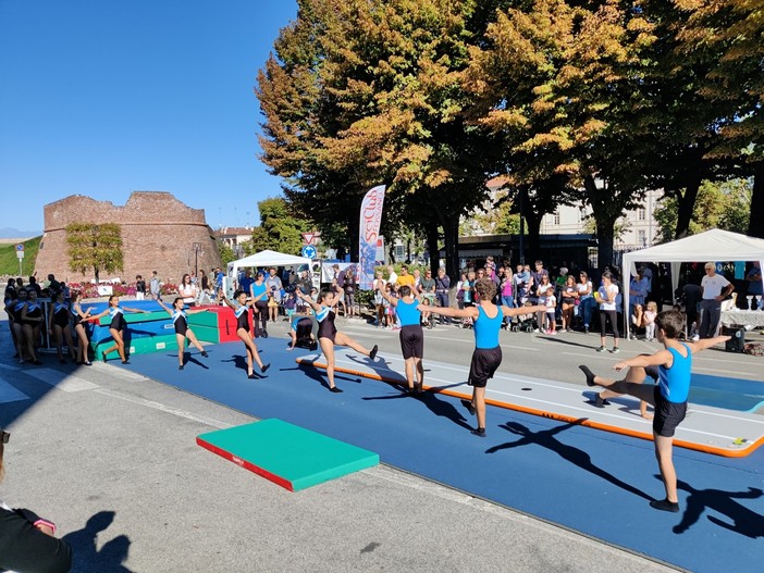 Una precedente edizione di Sport in Piazza a Fossano