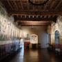 La sala baronale del castello della Manta