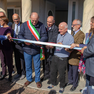 L'inaugurazione nell'ottobre 2018 di &quot;Casa Azzurra&quot; sede di Diapsi a Savigliano