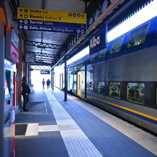 La stazione ferroviaria di Alba