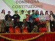 La consegna della Costituzione da parte della SOMS di Piasco