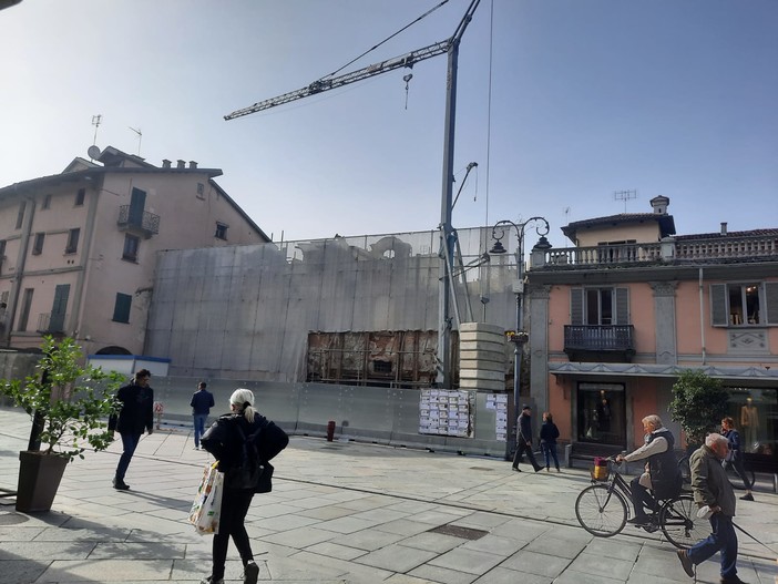 Saluzzo, immobile ex Fassino in corso Italia in via di restauro