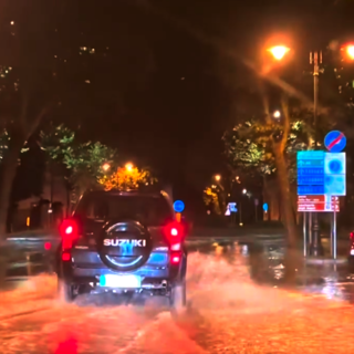 Serata di pioggia e grandine: da Cuneo a Barge, decine di interventi per i vigili del fuoco
