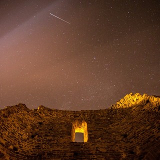 Foto di Valerio Minato: Sacra di San Michele sotto le stelle