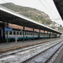 Treni in stazione a V entimiglia (archivio)