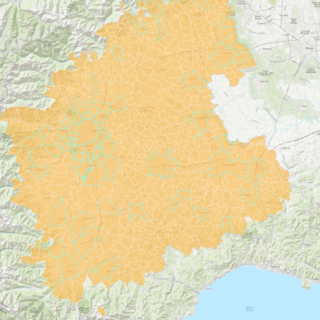 La mappa del cosiddetto semaforo antismog