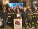 La presentazione della raccolta fondi per il nuovo mezzo antincendio alla presenza delle autorità