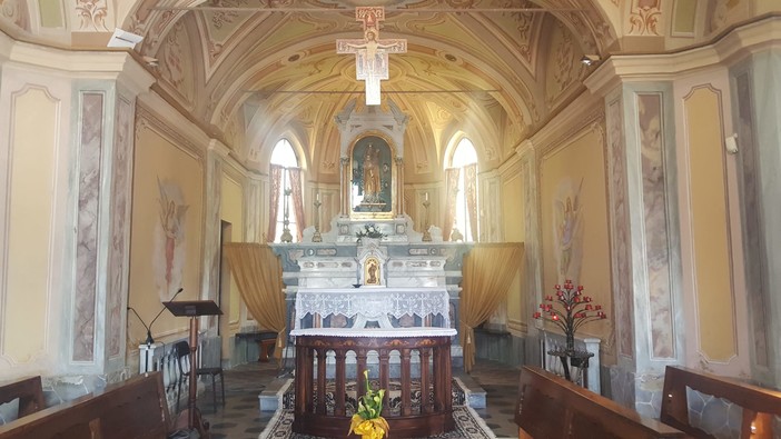 Santuario della Madonna di Mombirone, a Canale