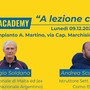 Il manifesto della serata informativa promossa da Olimpic Saluzzo per un calcio di qualità