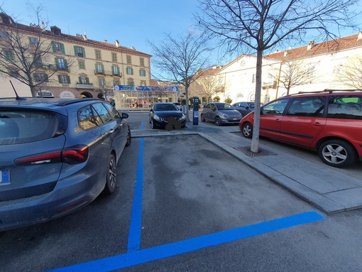 I parcheggi blu Gestopark a Saluzzo