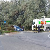 La scena dell'incidente